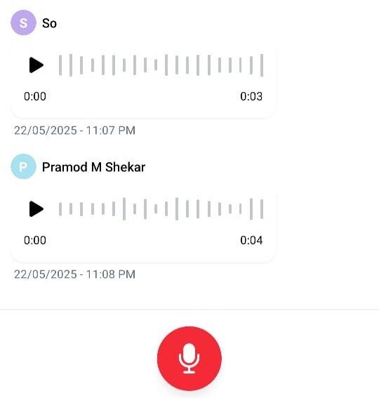 fonybox app showing the chat interface